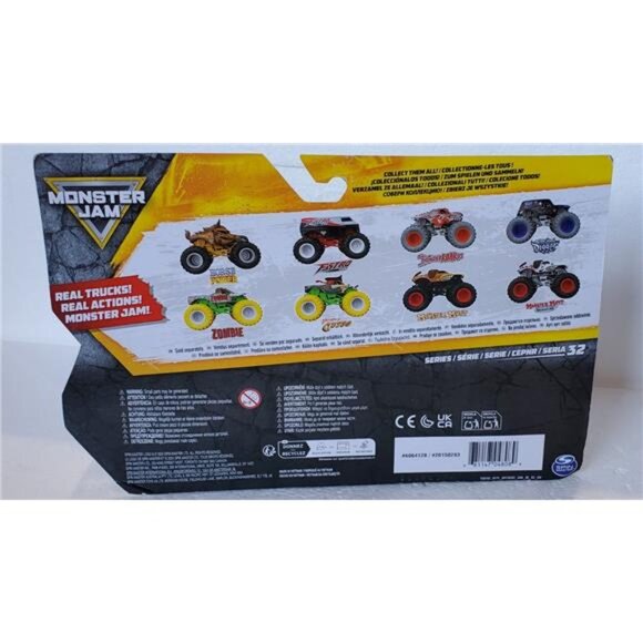 Monster Jam Pirate’s Curse™ vs Zombie 2-Pack Die-Cast Monster Trucks⚔️Vs🧟 Toys - Picture 4 of 15